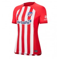Koszulka piłkarska Atletico Madrid Strój Domowy dla kobiety 2023-24 tanio Krótki Rękaw
